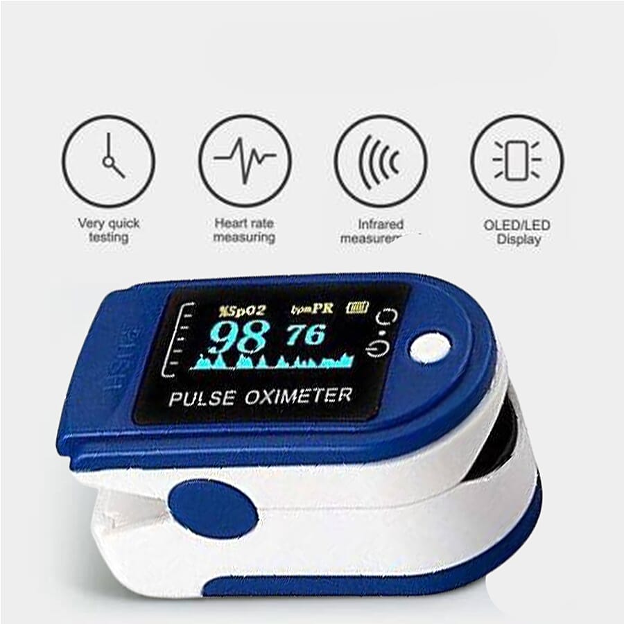 Oximeter - Blue & White