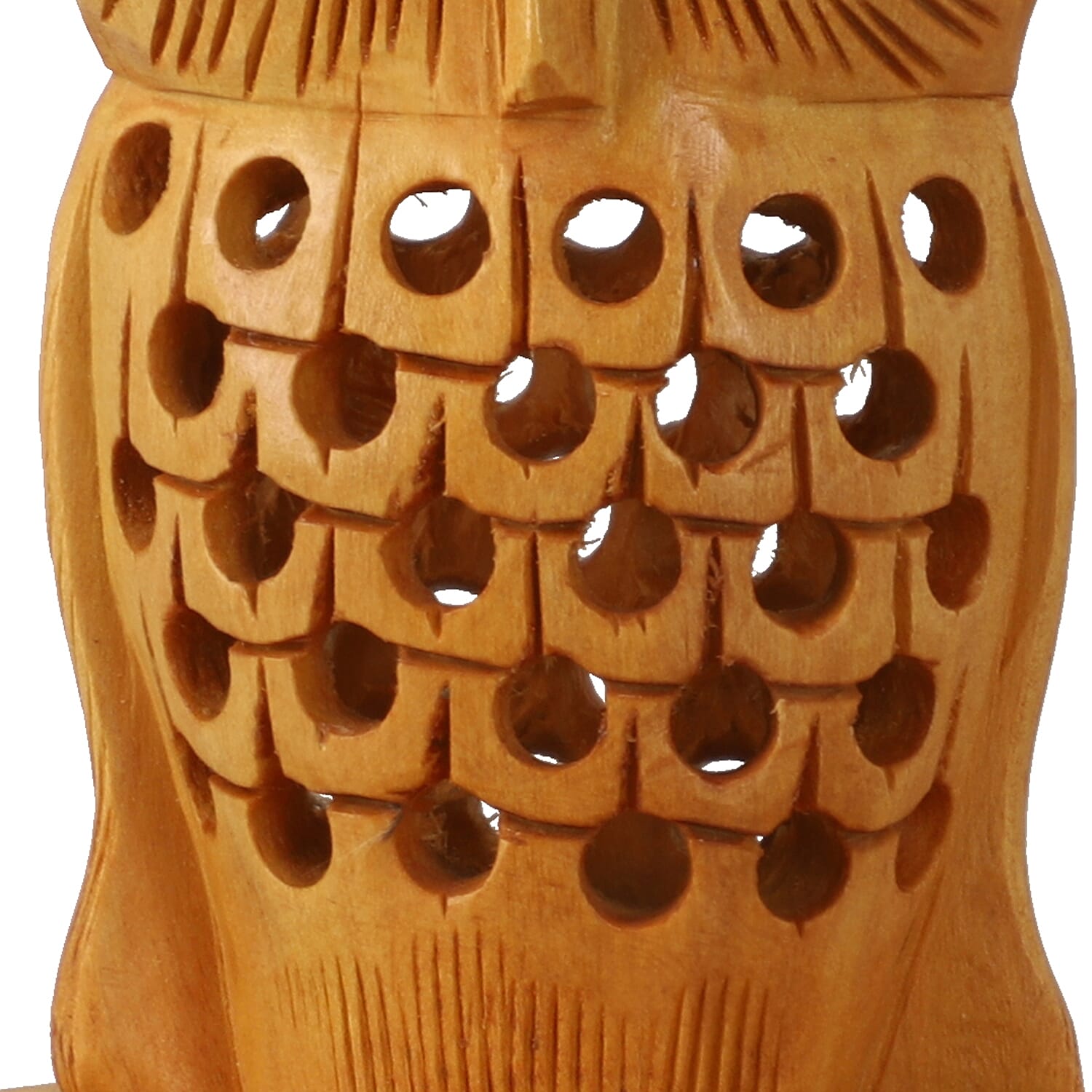 New Arrival- Hand Carved Wooden Mobile Phone Holder- Owl