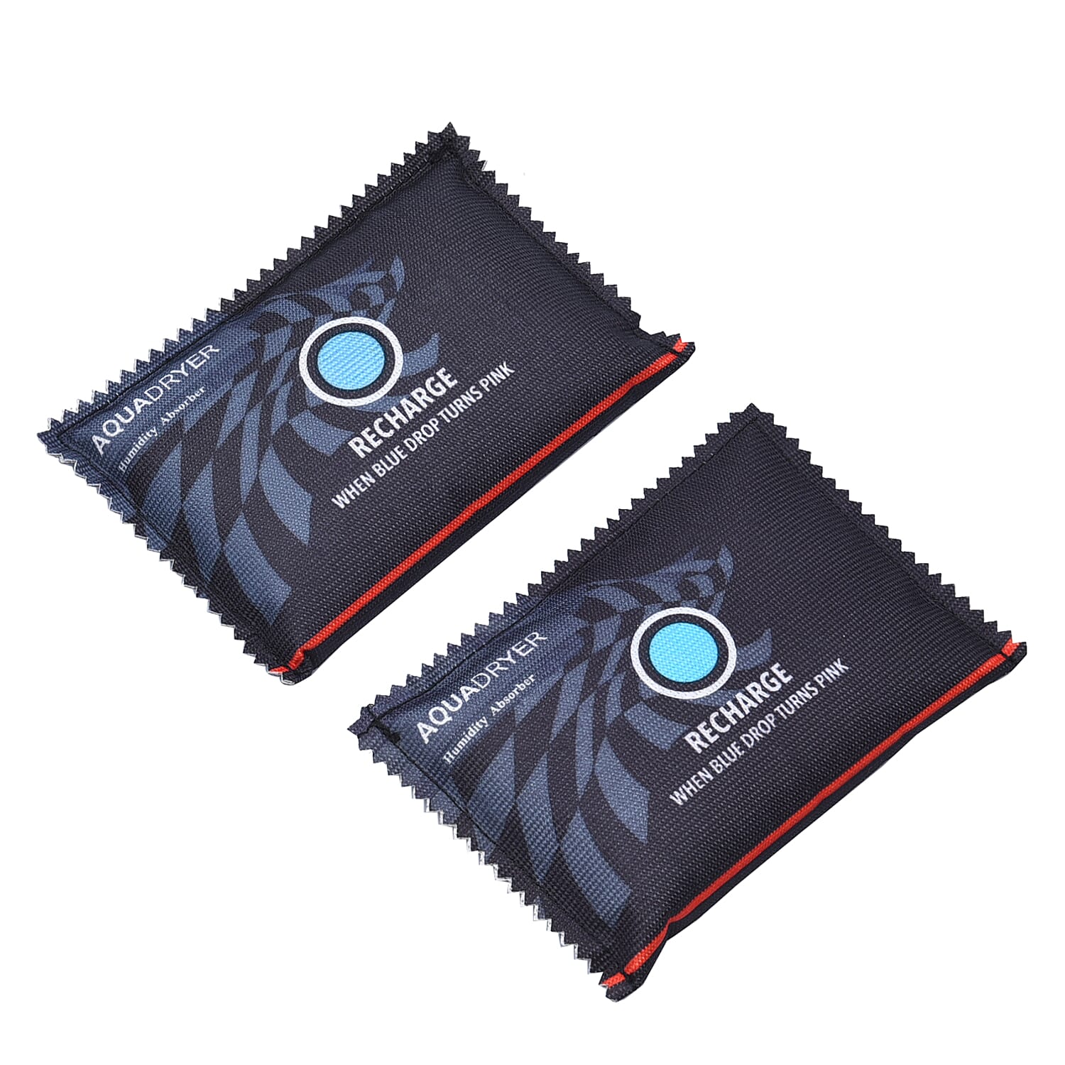 Set of 2 - Reusable Car Dehumidifier Bag with Smart Indicator (Size 12x17cm) - 5 Minute to Recharge