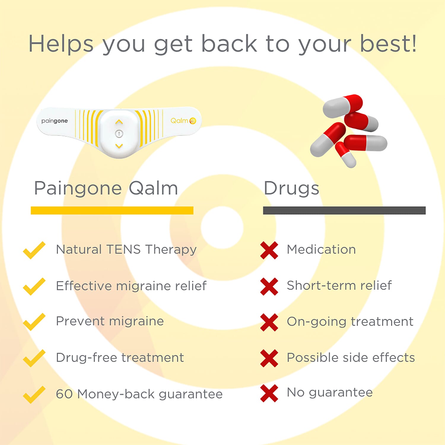 Qalm (Free Pack of Replacement Pads)