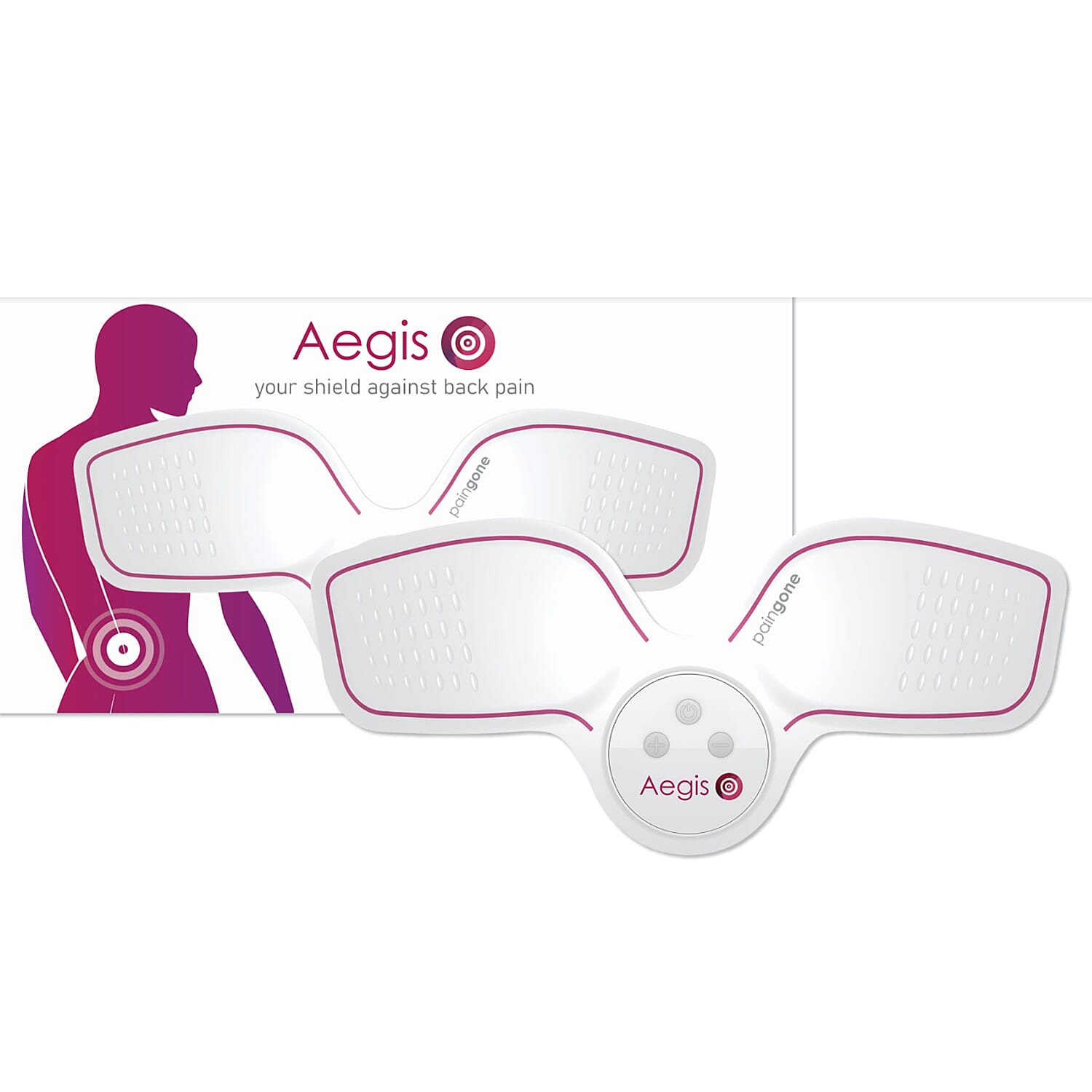 Aegis - Shield Against Back Pain (with 2xGel Pads)