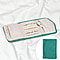 Jewellery Roll Organiser Magnetic Snap Closure Handbag (Size: 16x20.3x2.5Cm) - Green