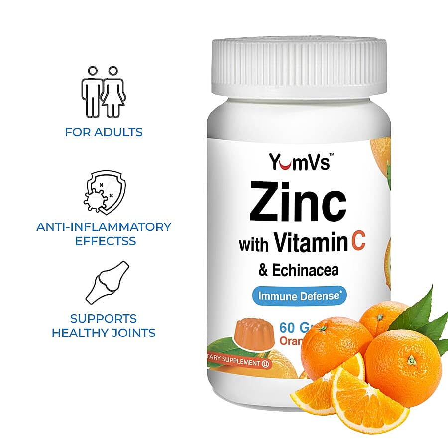 YumVs: Apple Cider Vinegar Gummies for Digestion & Detox Support - Apple Flavour (60 gummies)