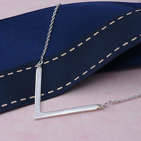 Sterling Silver Necklace (Size 17 with 2 inch Extender)