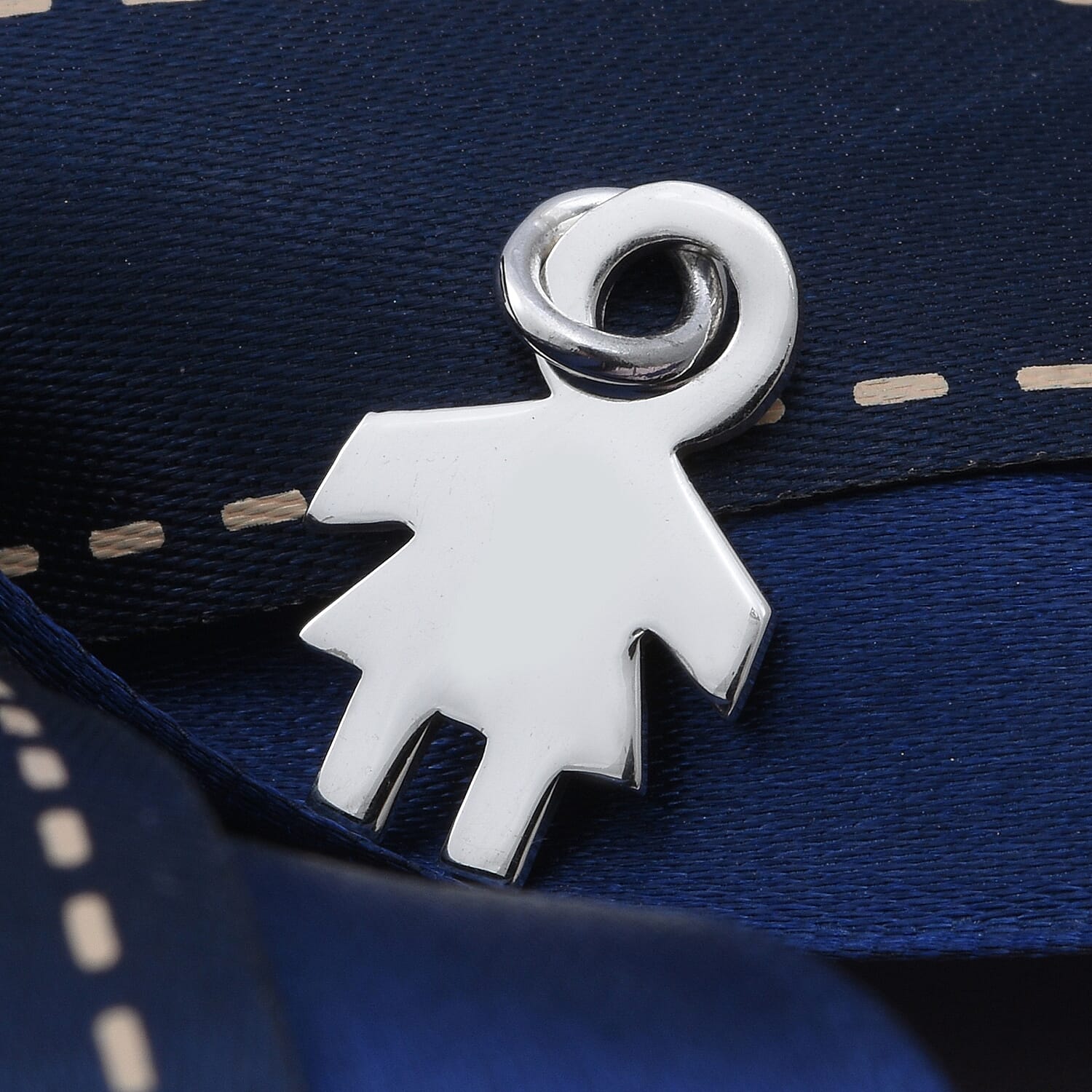 Sterling Silver Girl Pendant