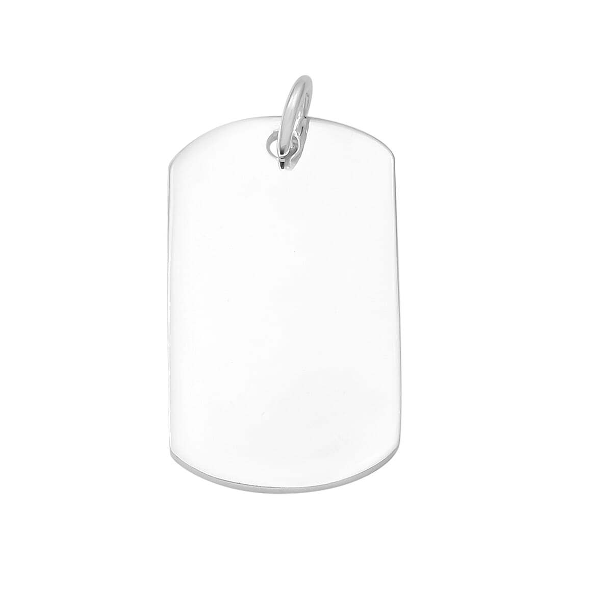 Sterling Silver Tag Pendant, Silver wt 4.70 Gms