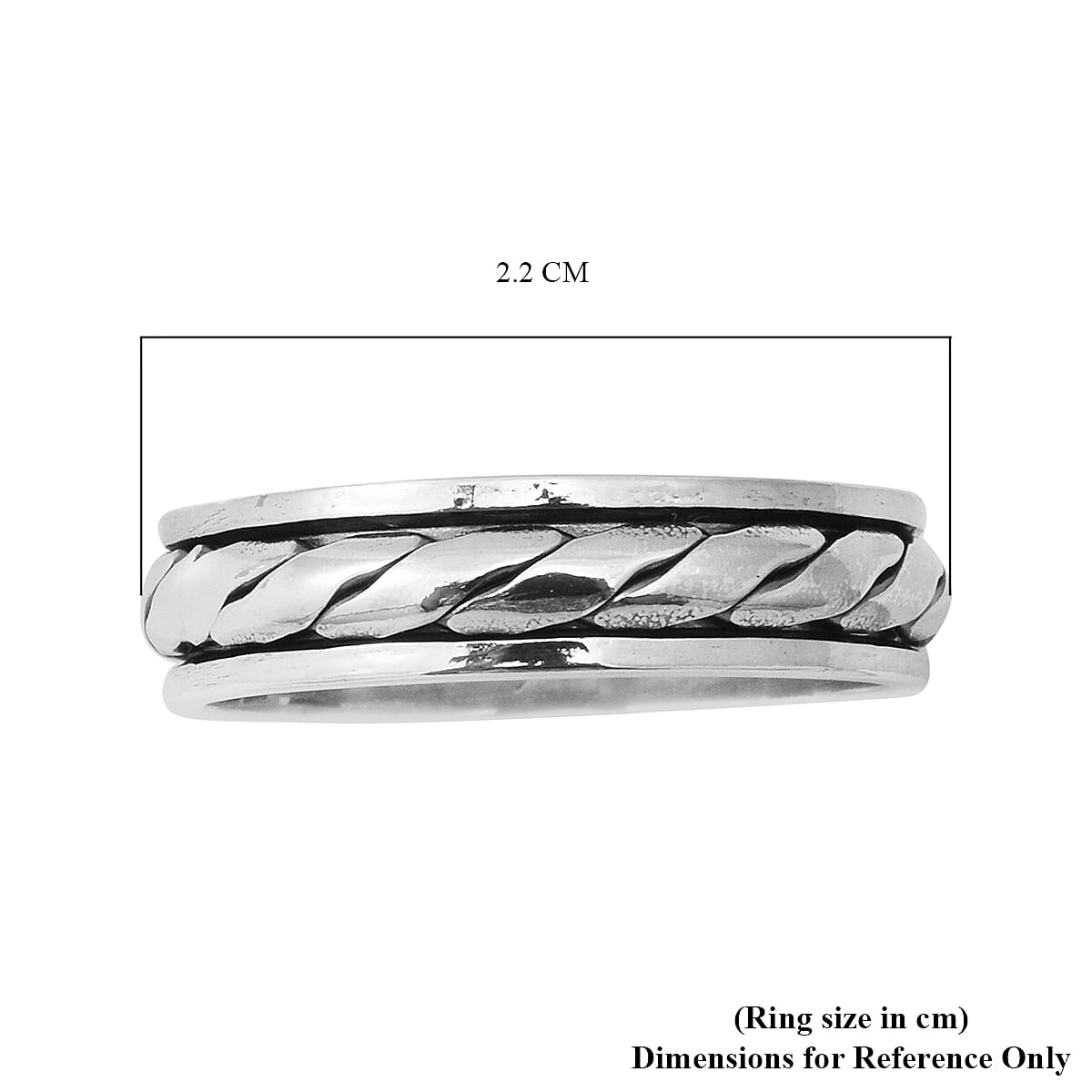 Sterling Silver Spinner Ring
