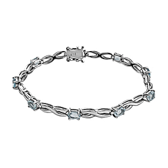 Aquamarine Rings | Silver, Gold, Aquamarine & Diamond Rings in UK | TJC