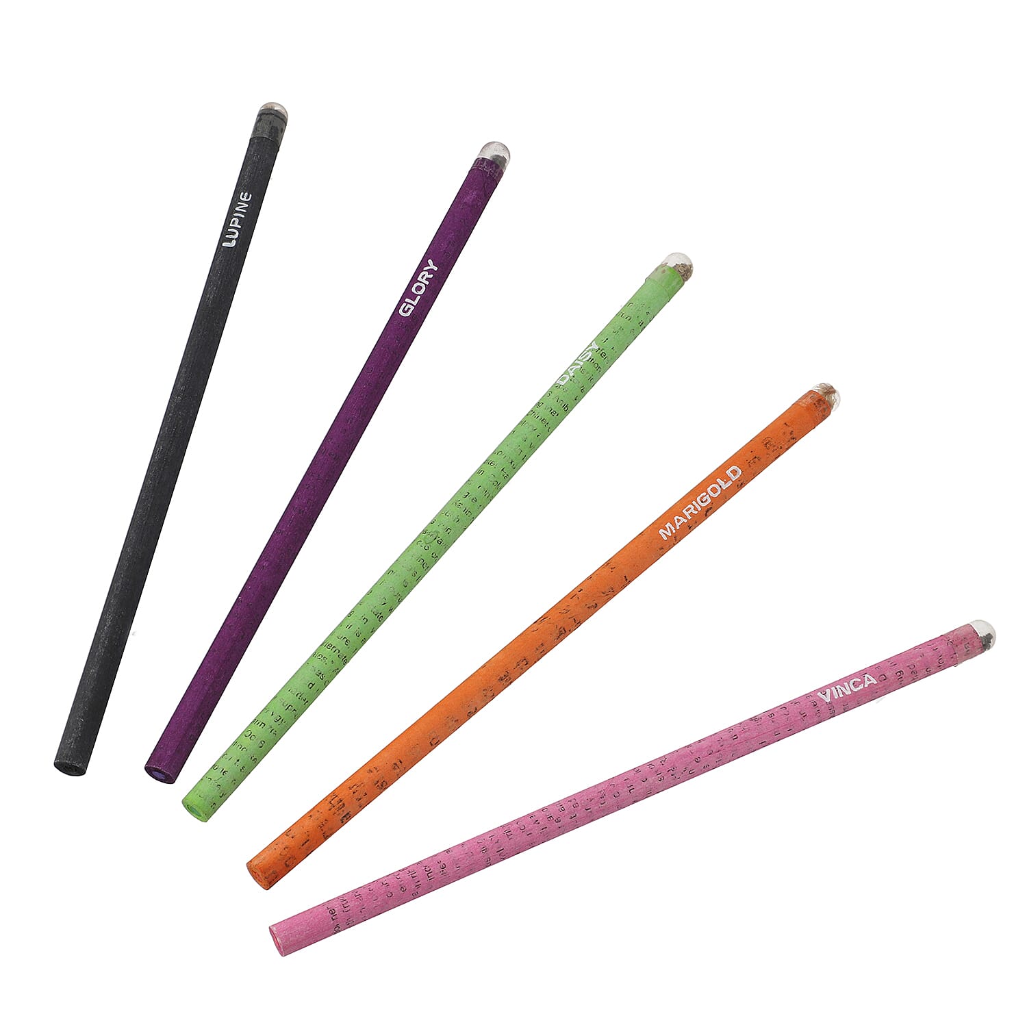 Plantable Stationary Box (1 Notepad + 5 Seed Colour Pencils) (Long)