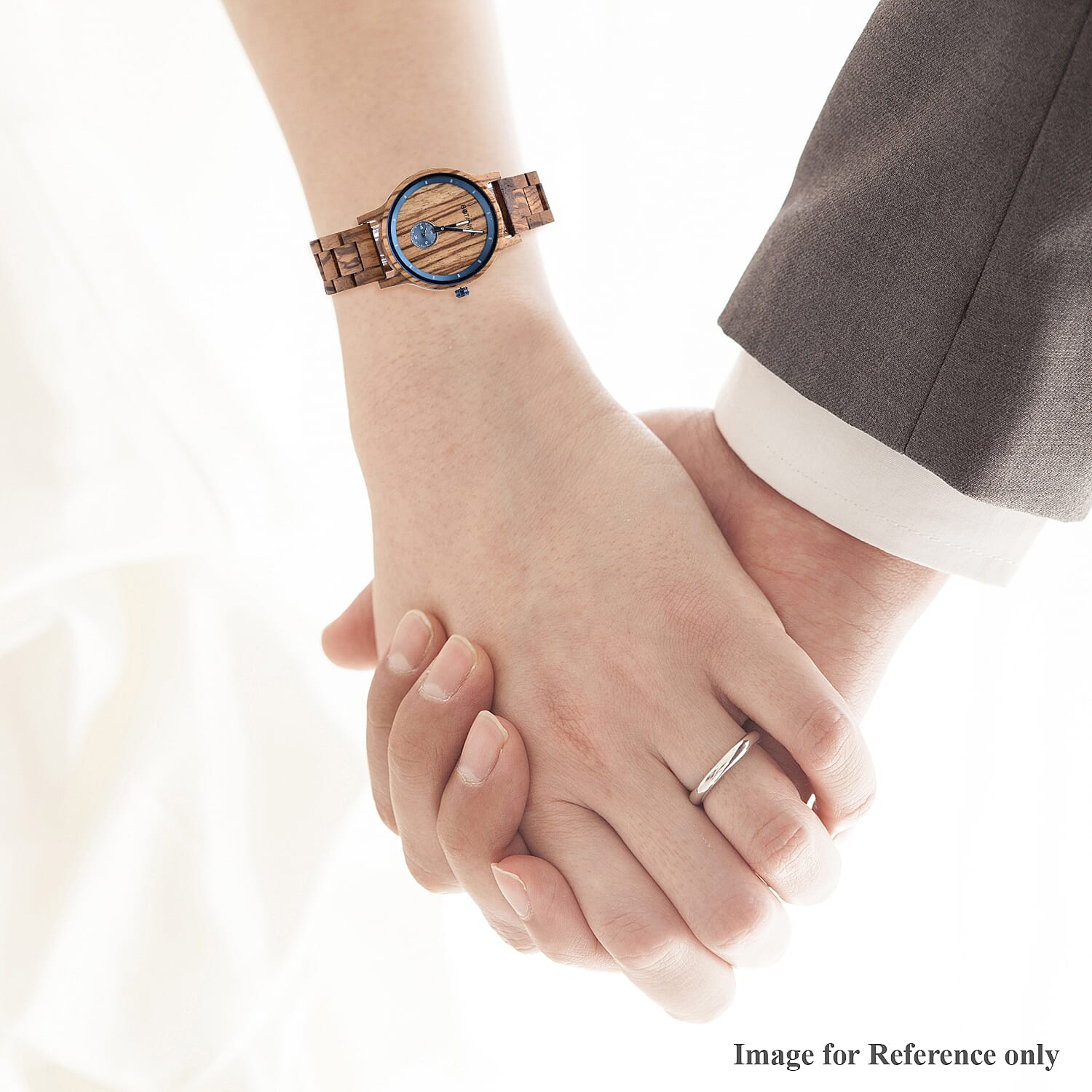 Botanica Sycamore Zebranowood and Woodlink Strap Watch