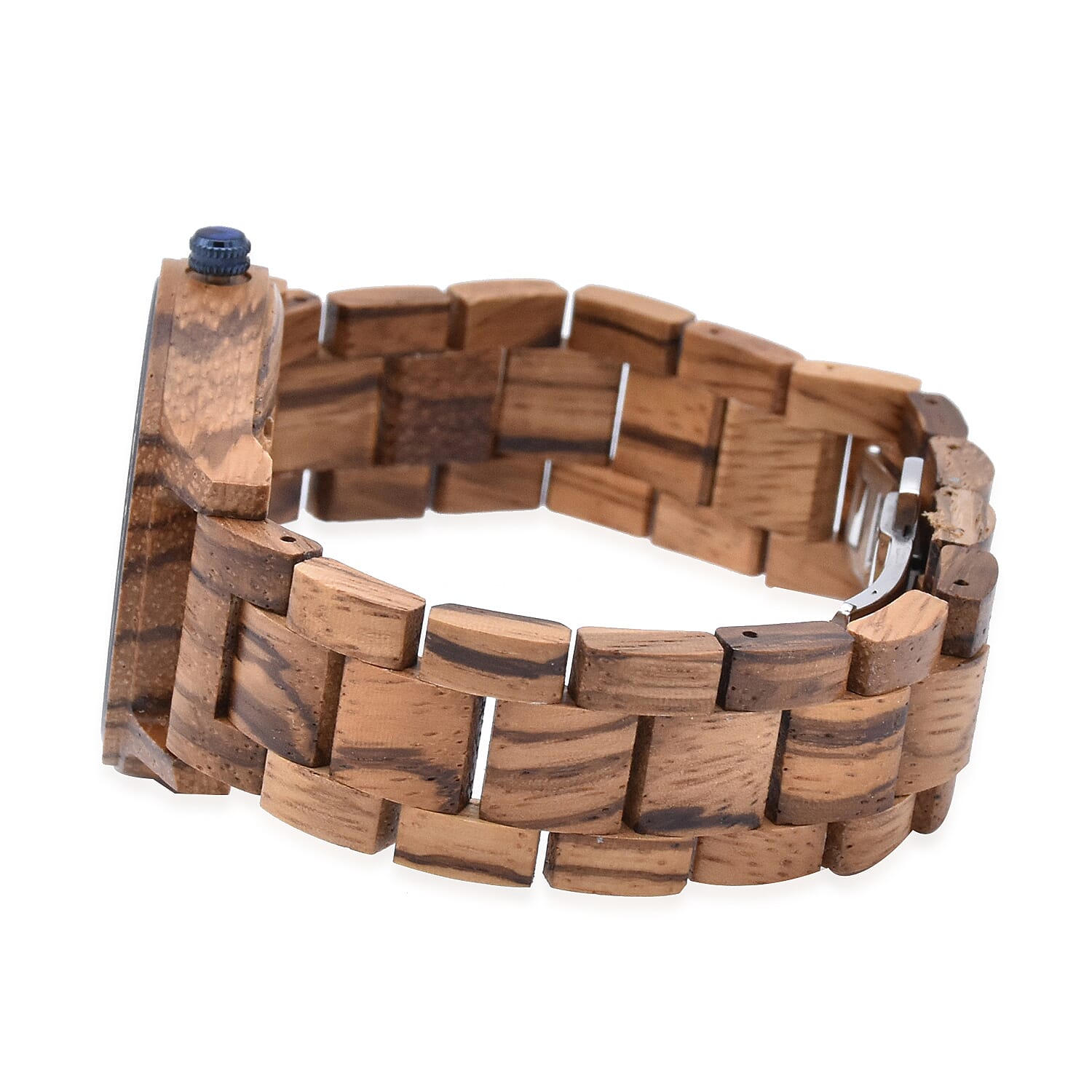 Botanica Sycamore Zebranowood and Woodlink Strap Watch