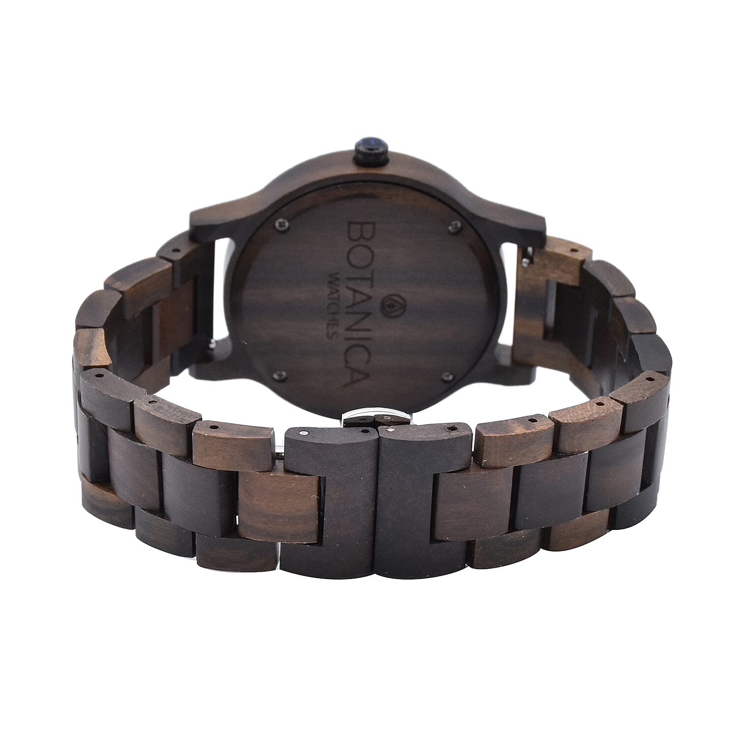 Botanica Olive Sandalwood Miyota Movement Watch with Woodlink Strap