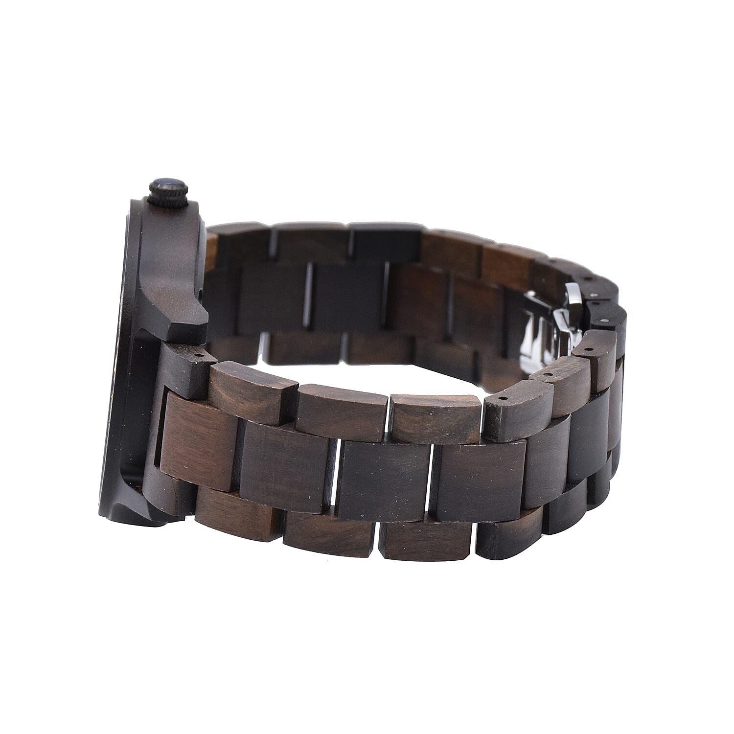 Botanica Olive Sandalwood Miyota Movement Watch with Woodlink Strap