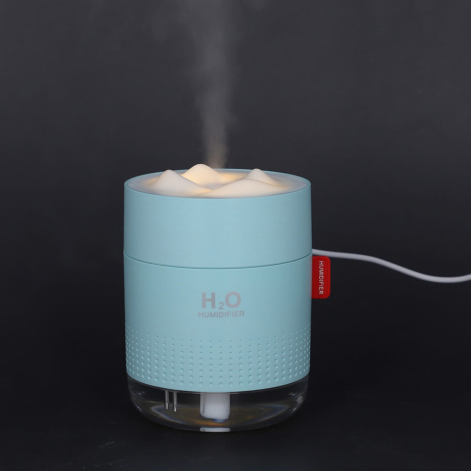The 5th Season- Snow Mountain H2O Humidifier with 10 essential oils - Blue
