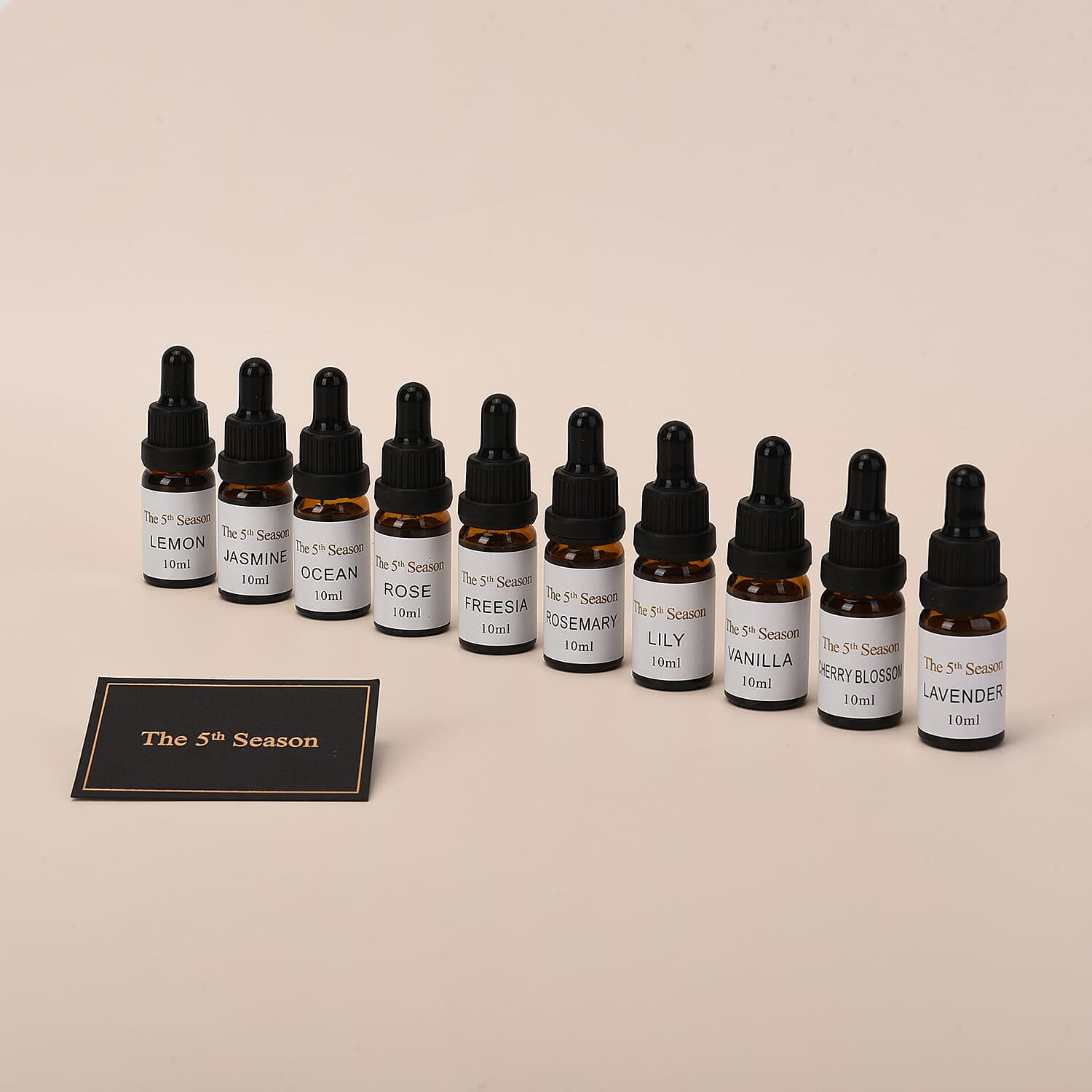 The 5th Season Snow Mountain Humidifier with 10 Fragrance Oils (10ml each) (Size 12x9cm) - Grey