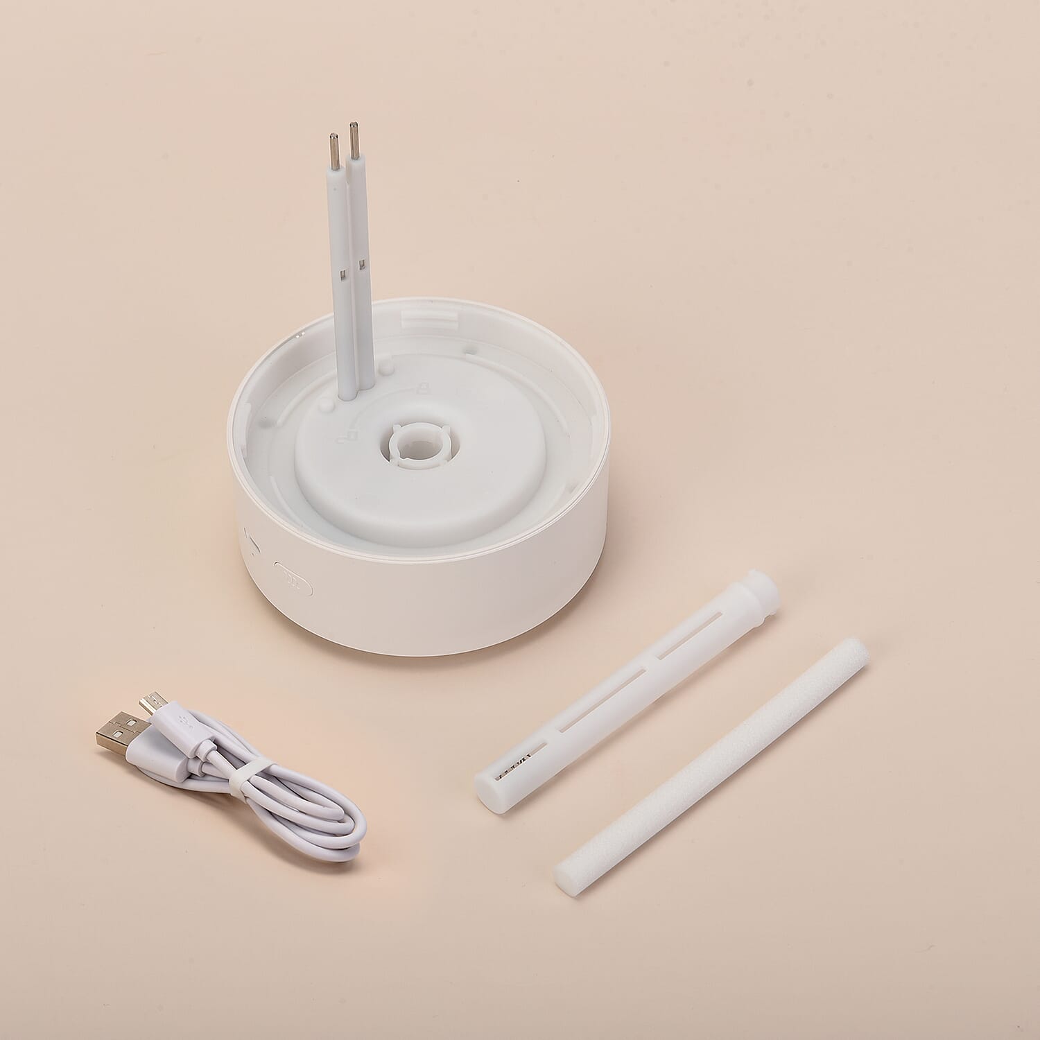 The 5th Season Snow Mountain Humidifier with 10 Fragrance Oils (10ml each) (Size 12x9cm) - White