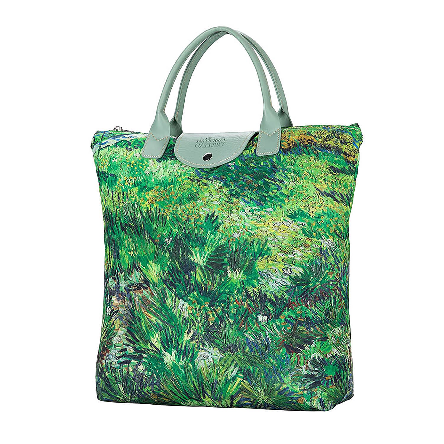Signare Tapestry Art-Vincent van Gogh-Long Grass with Butterflies Foldaway Bag
