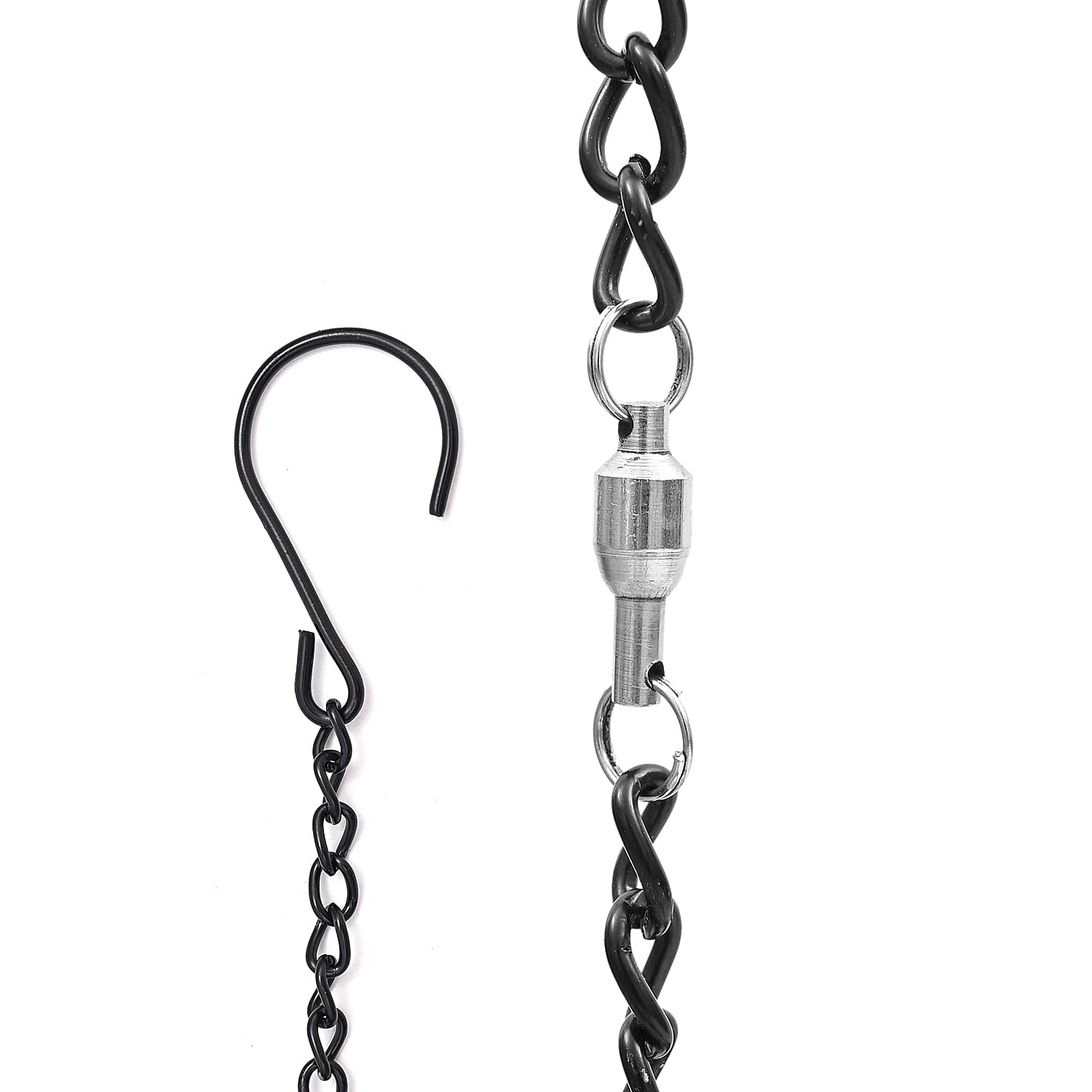 Green, Yellow and Multi Butterfly Spiral Wind Chime (Size 15x15x65 cm)