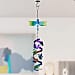 Blue & Green Dragonfly Spiral Wind Chime (Size 15x15x65 cm)