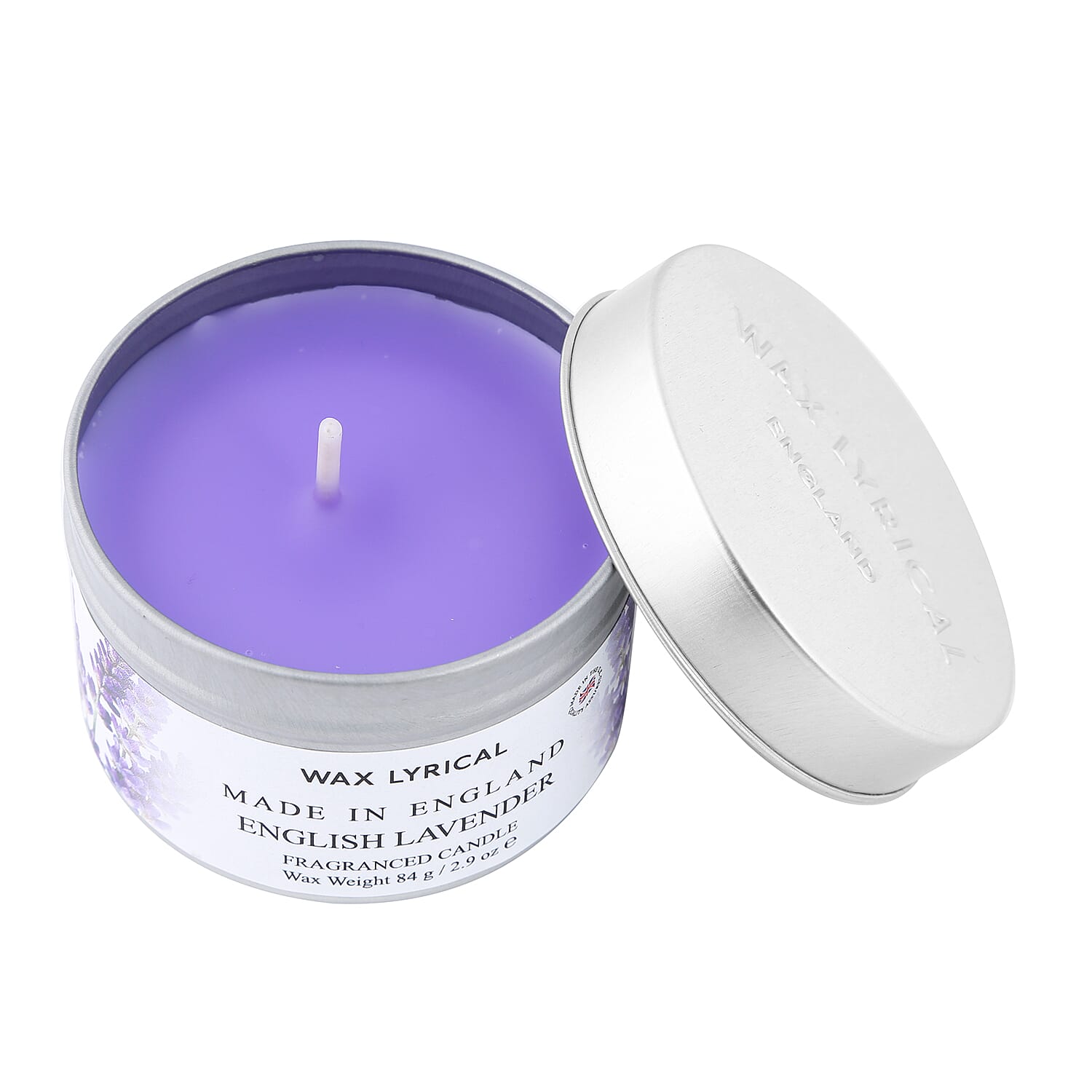 Wax Lyrical English Lavender Tin Candle (upto 20 Hours)
