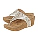 Lotus Gold Patsy Wedge Sandals 