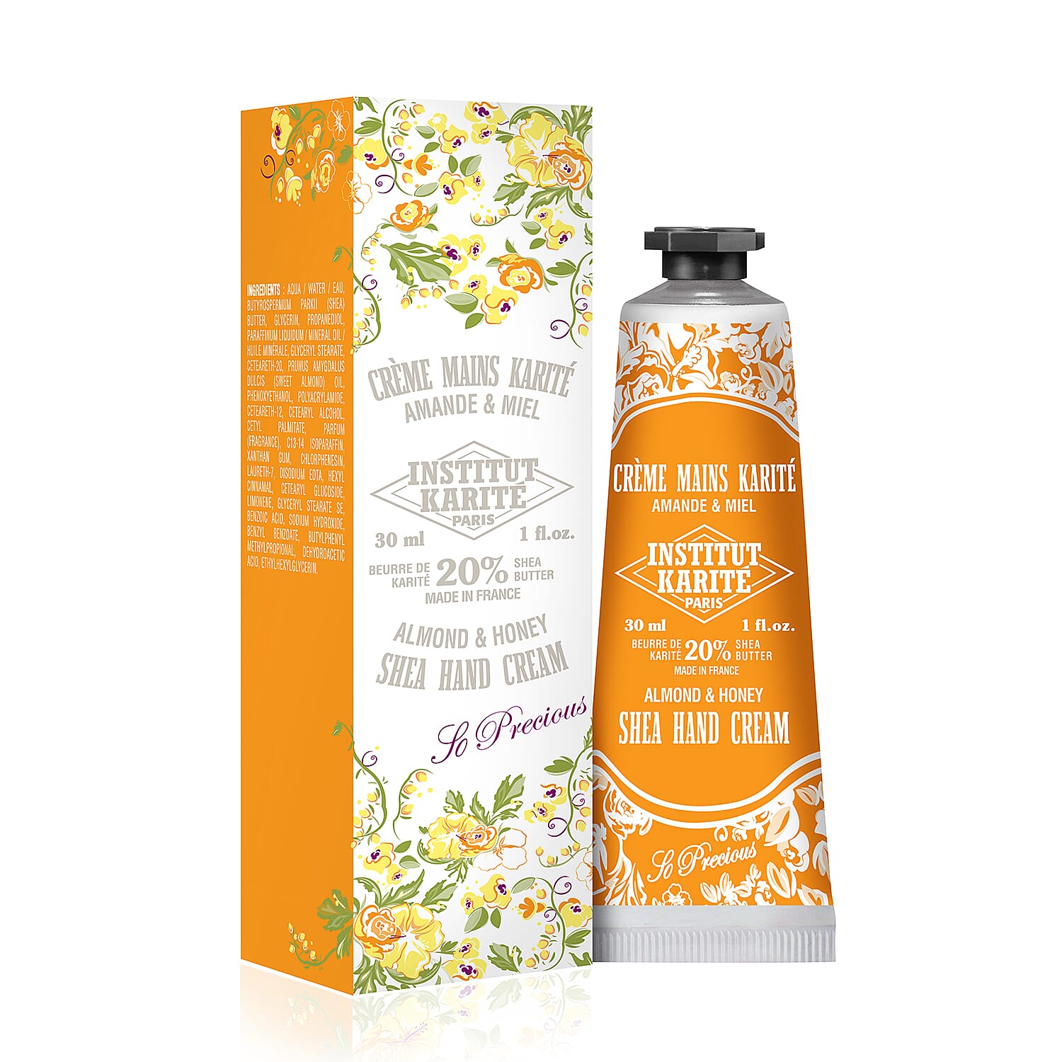 Institut Karite Paris: Almond & Honey Shea Hand Cream - 30ml