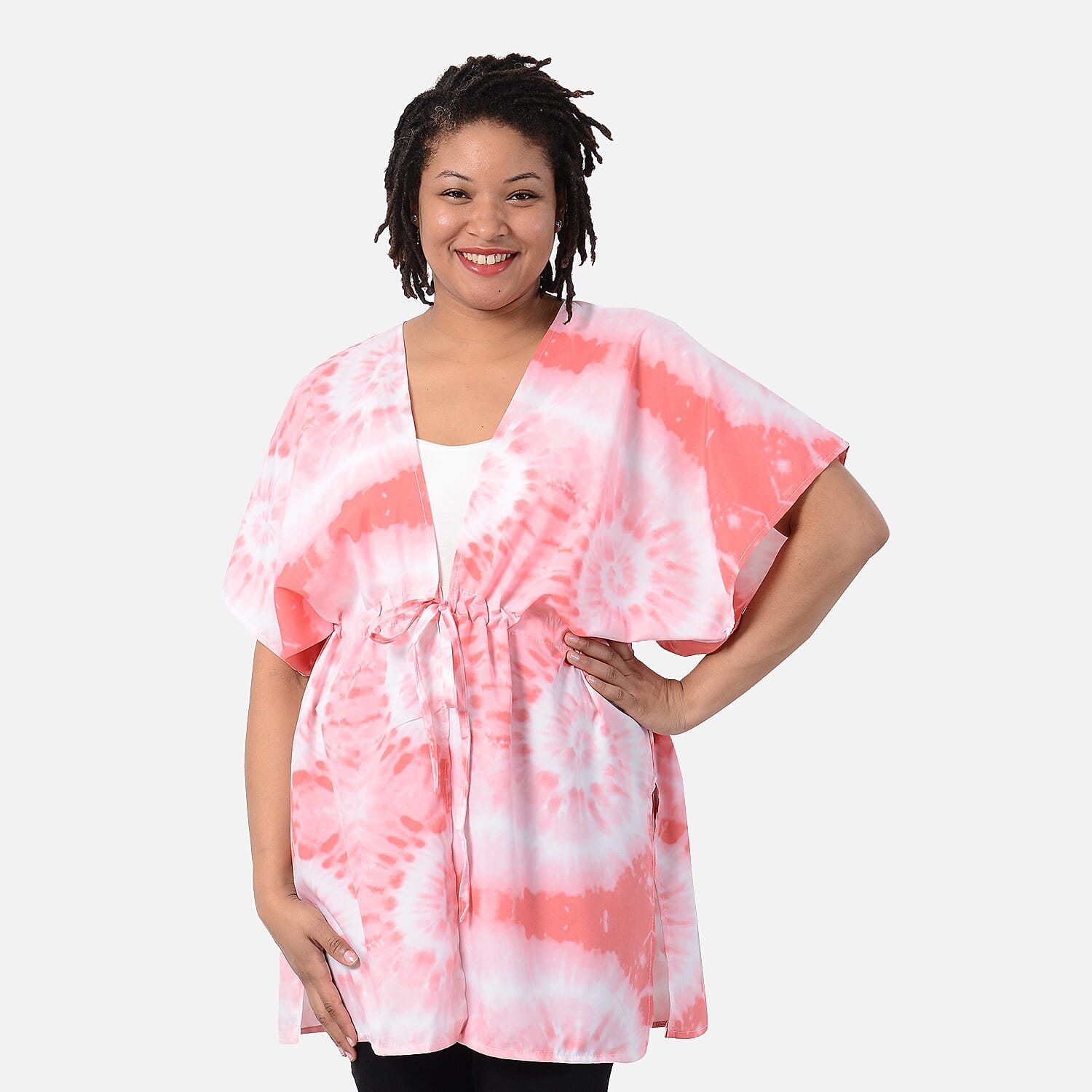 Summer Kaftan  (One Size) - Pink