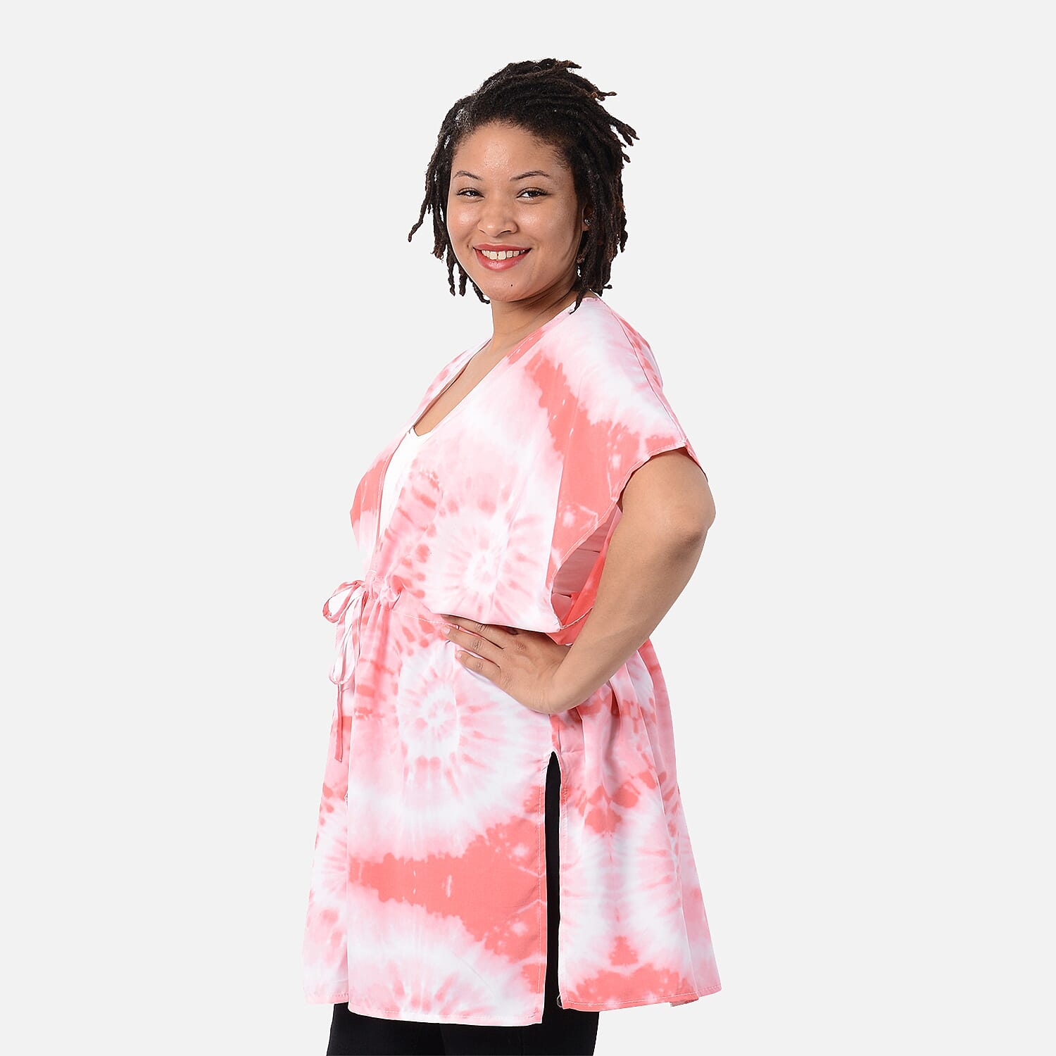 Summer Kaftan  (One Size) - Pink