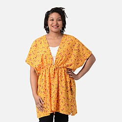 Leopard Pattern Kimono with Waist Belt