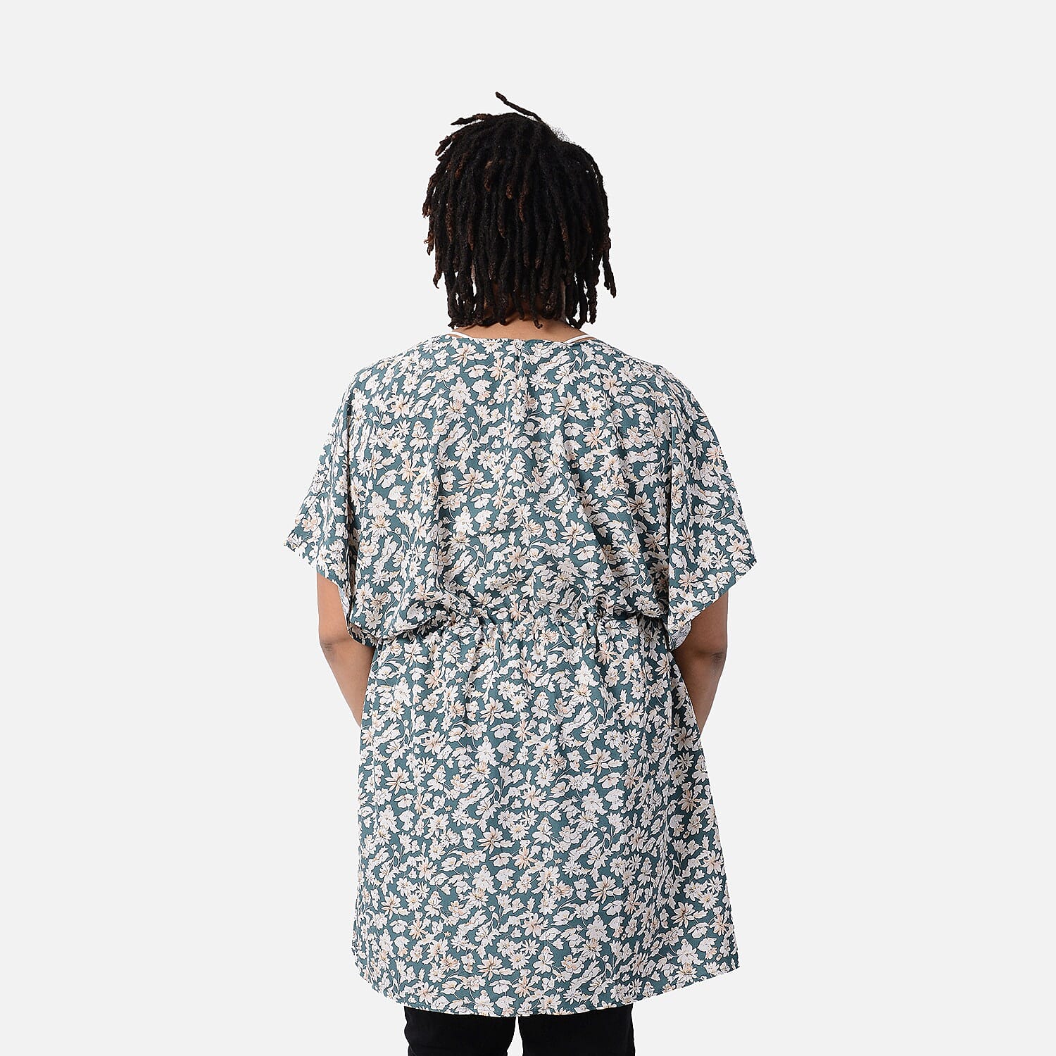 Summer Kaftan  (One Size) - Light Blue