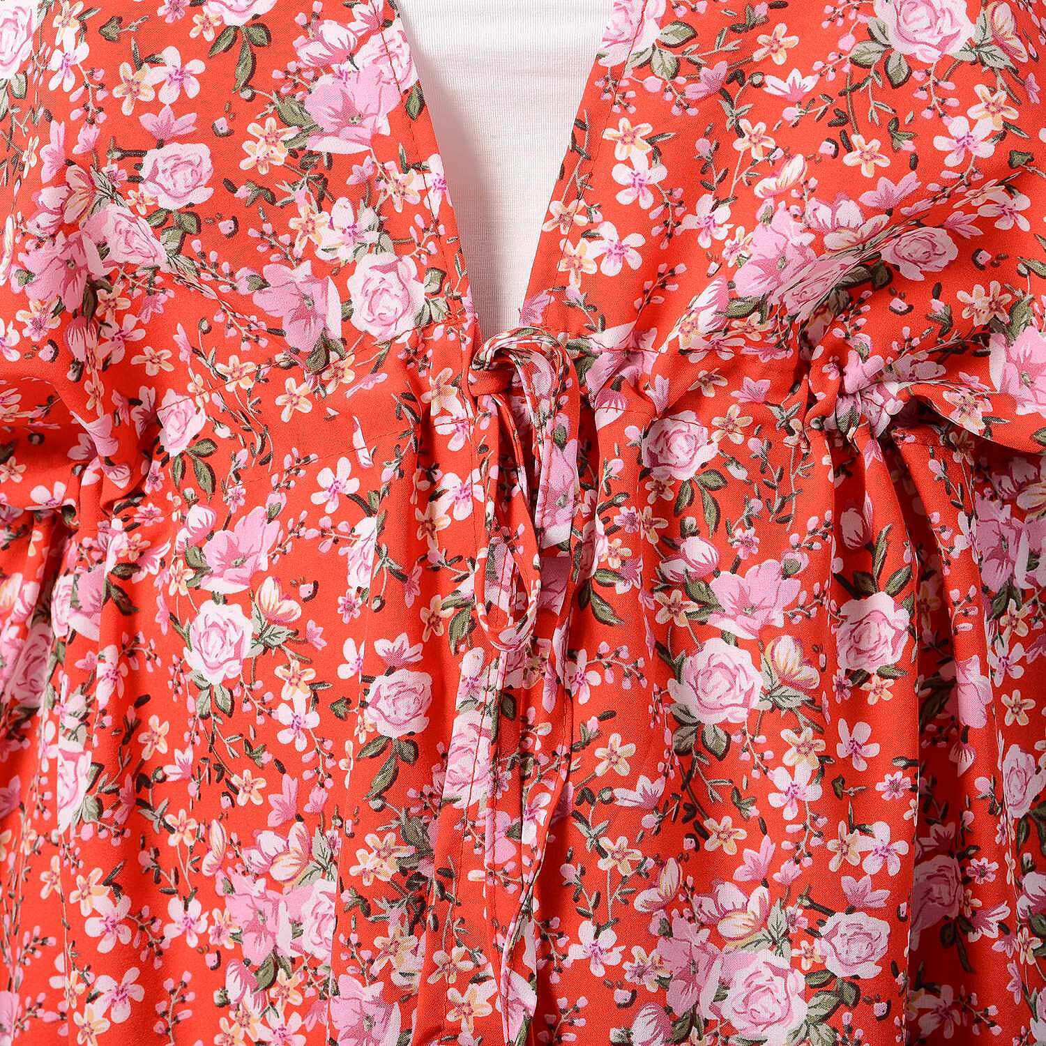 Summer Kaftan (One Size) - Red