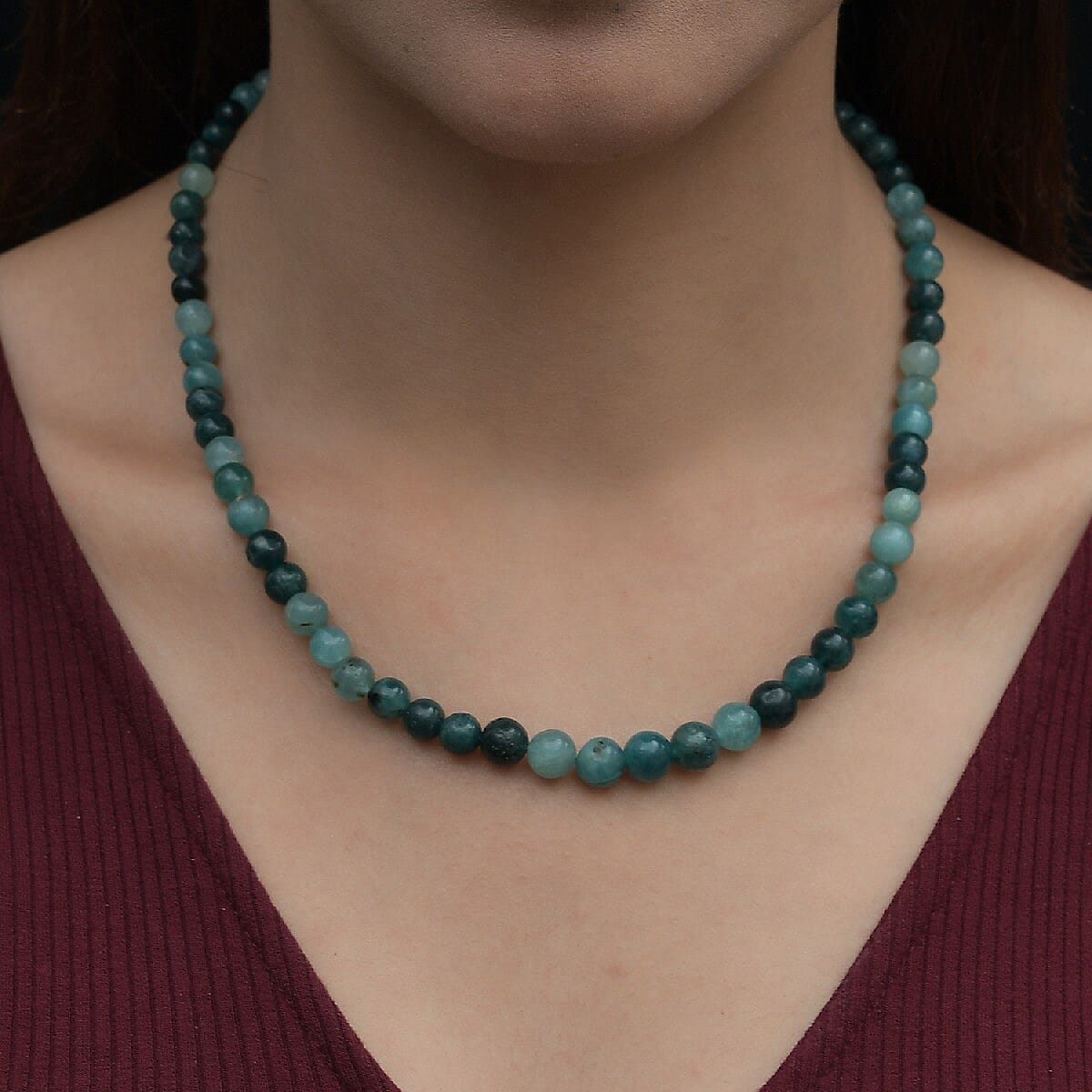 One Time Close Out Deal- Very Rare- 14K Yellow Gold Grandidierite Necklace (Size 18) 156.43 Ct.