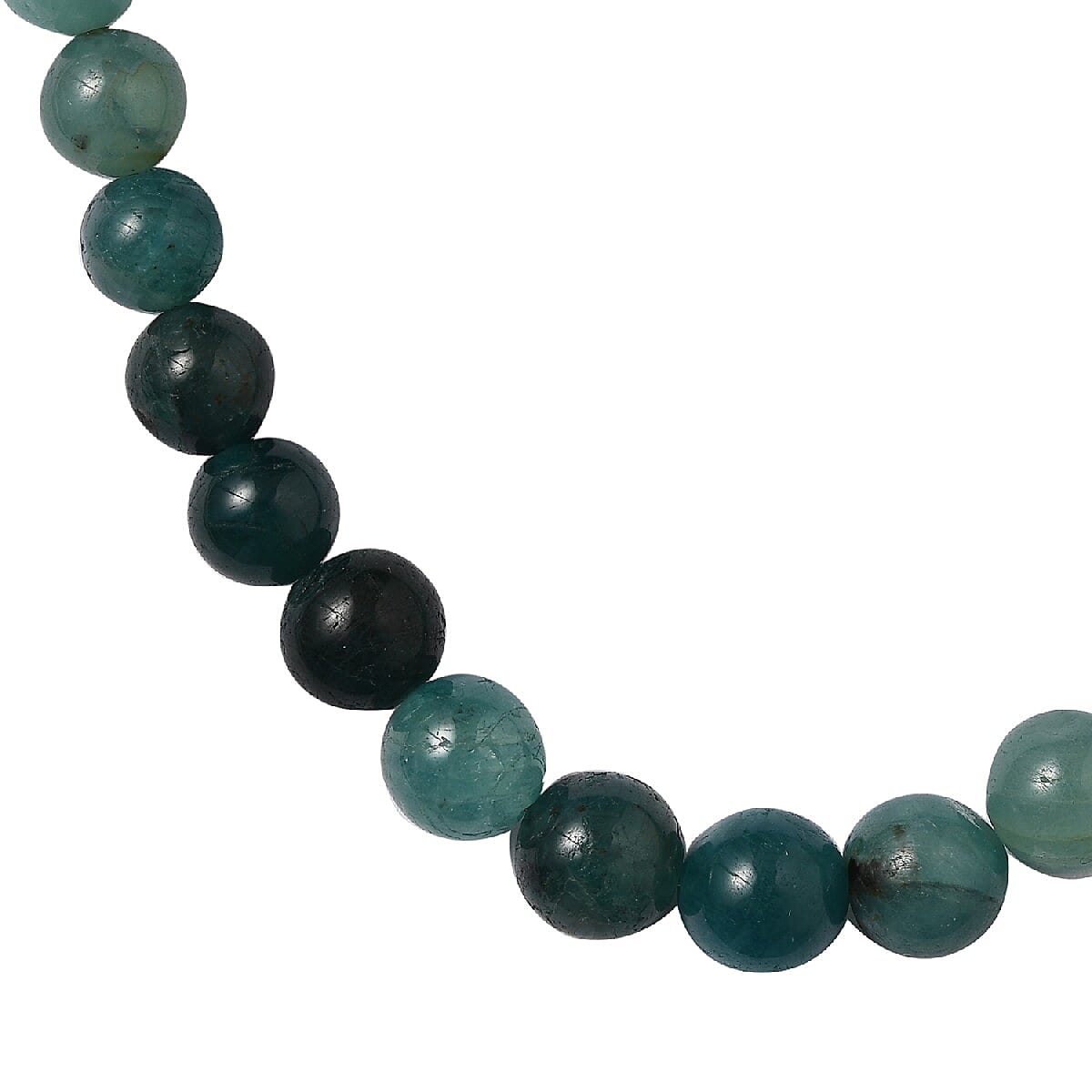 One Time Close Out Deal- Very Rare- 14K Yellow Gold Grandidierite Necklace (Size 18) 156.43 Ct.