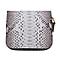 LA MAREY Genuine Python Leather  Wallet with Zipper Closure - Beige and Multi