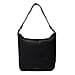 ASSOTS LONDON Bianca Genuine Pebble Grain Leather Slouchy Hobo Bag - Black
