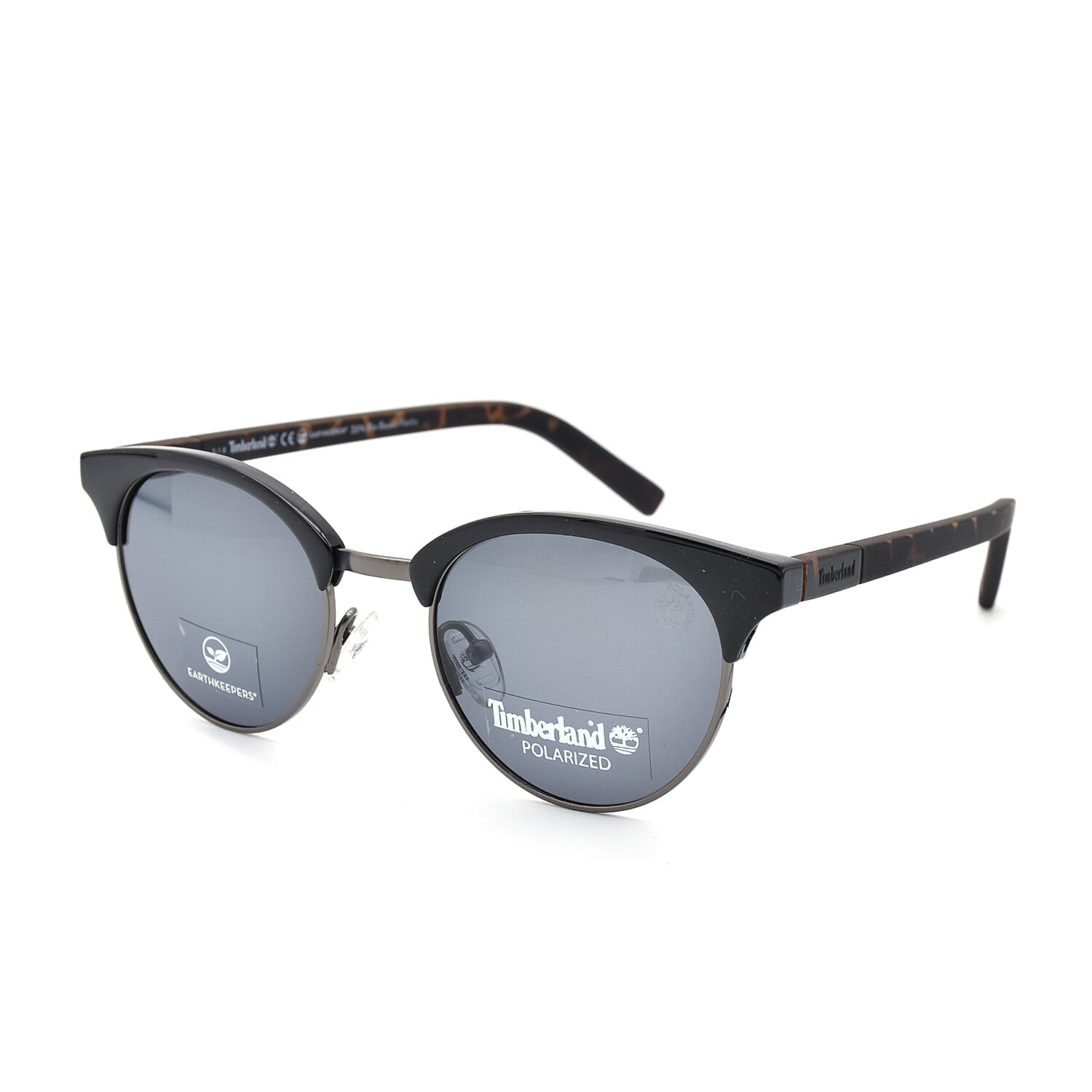 TIMBERLAND Clubmaster Sunglasses in Black