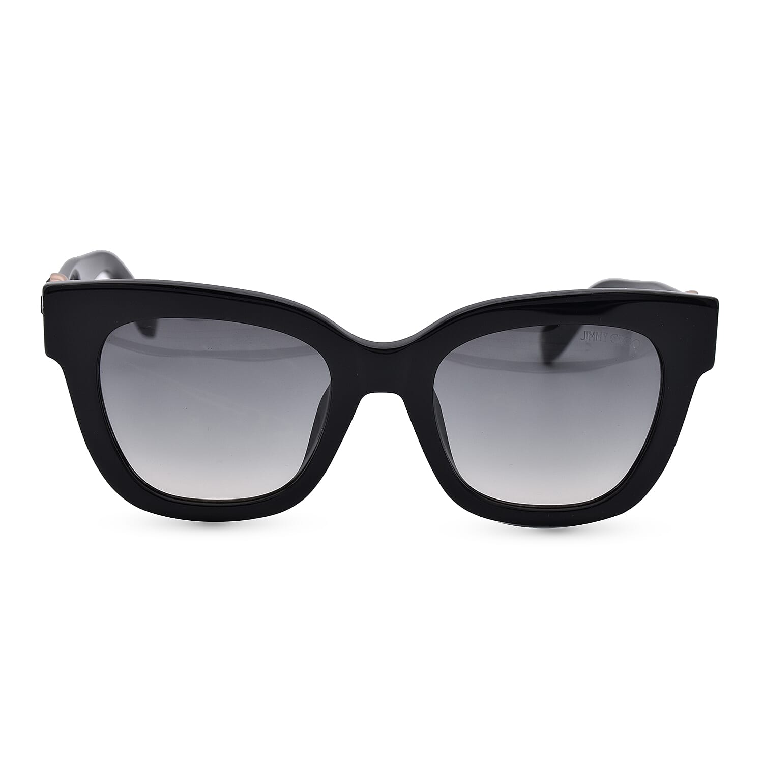 JIMMY  CHOO Black Sunglasses with Gradient Black Lenses