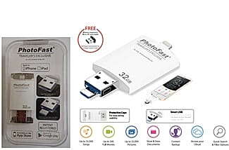 PhotoFast All in One Photo Flash Drive - 32GB