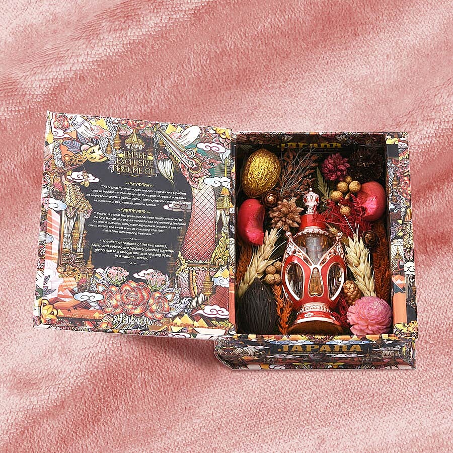 JAPARA: Empire Exclusive Perfume Oil - 7ml. (FLOWER INSIDE)