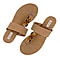 Inyati - LEANDRA Thong Style Sandal in Toasted Nut Colour (Size 4)