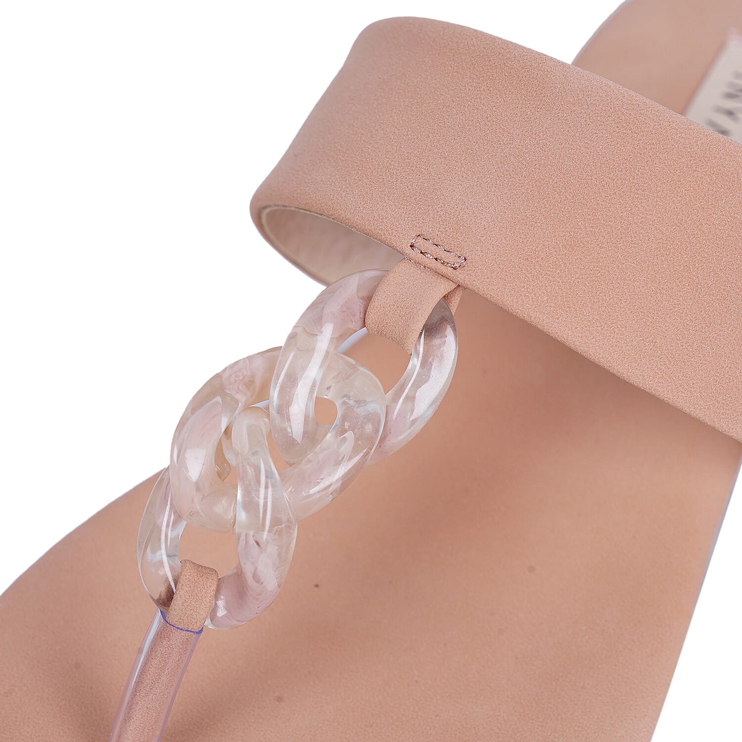 Inyati - LEANDRA Thong Style Sandal in Black (Size 4)