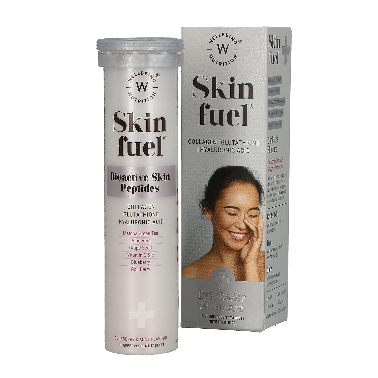 Wellness Nutrition: Skin fuel - 15 Effervescent Tablets