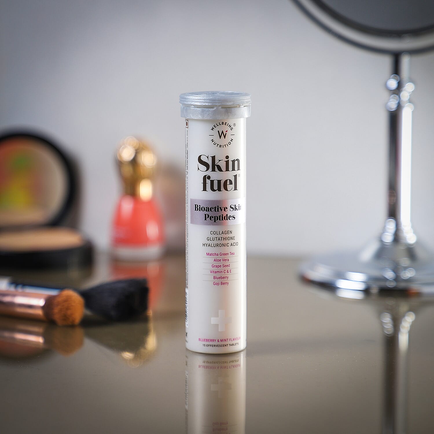 Wellness Nutrition: Skin fuel - 15 Effervescent Tablets