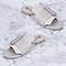 Inyati - NATALIE Taupe Sandals with Statement Buckle (Size 4)