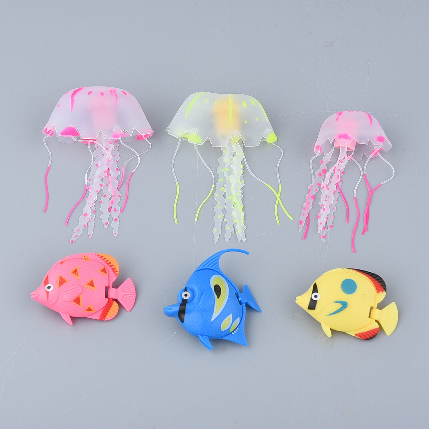 Jelly Fish Lamp with LED Light (Size 31x23x8Cm) - Black