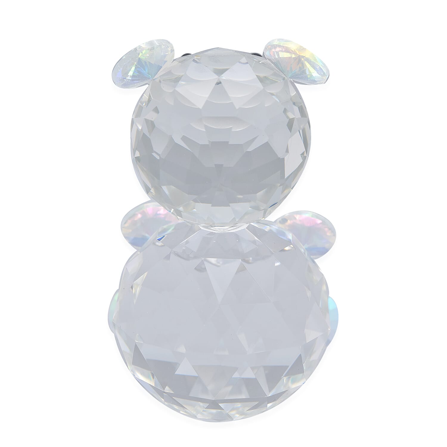 Crystal Glass Deco-Crystal Glass Deco Bear- Height:11cm