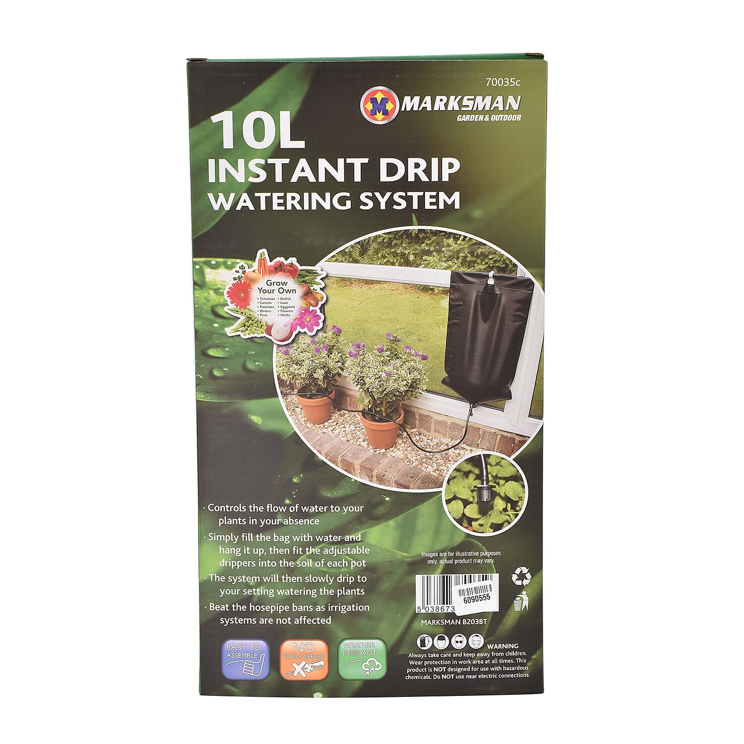 10L Instant Drip Watering System