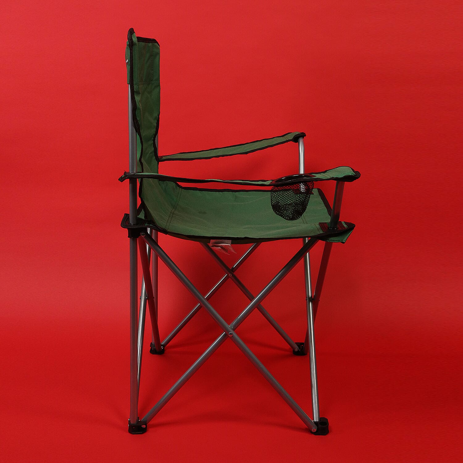 Folding Camping Chair in Green (84x41cm)