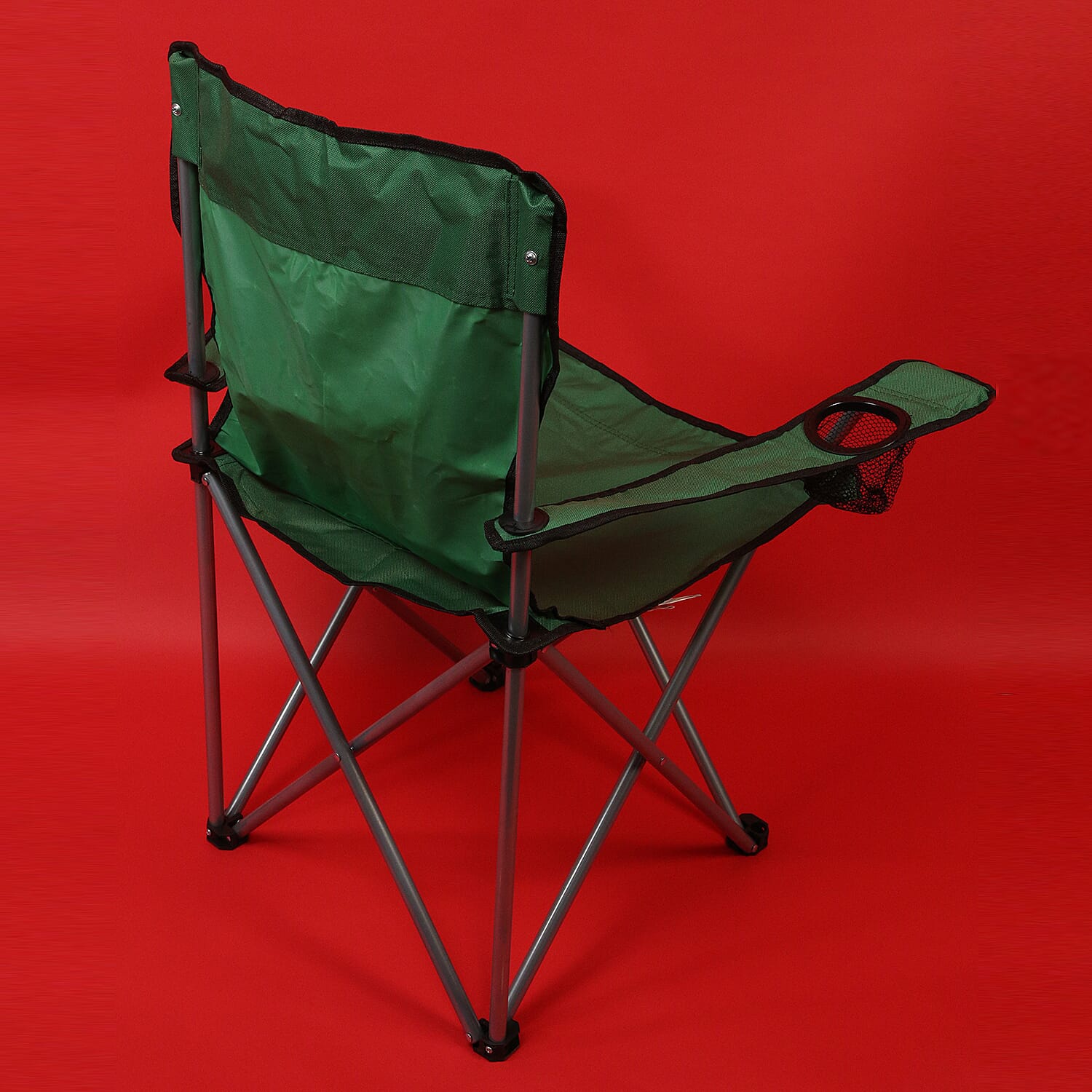 Folding Camping Chair in Green (84x41cm)
