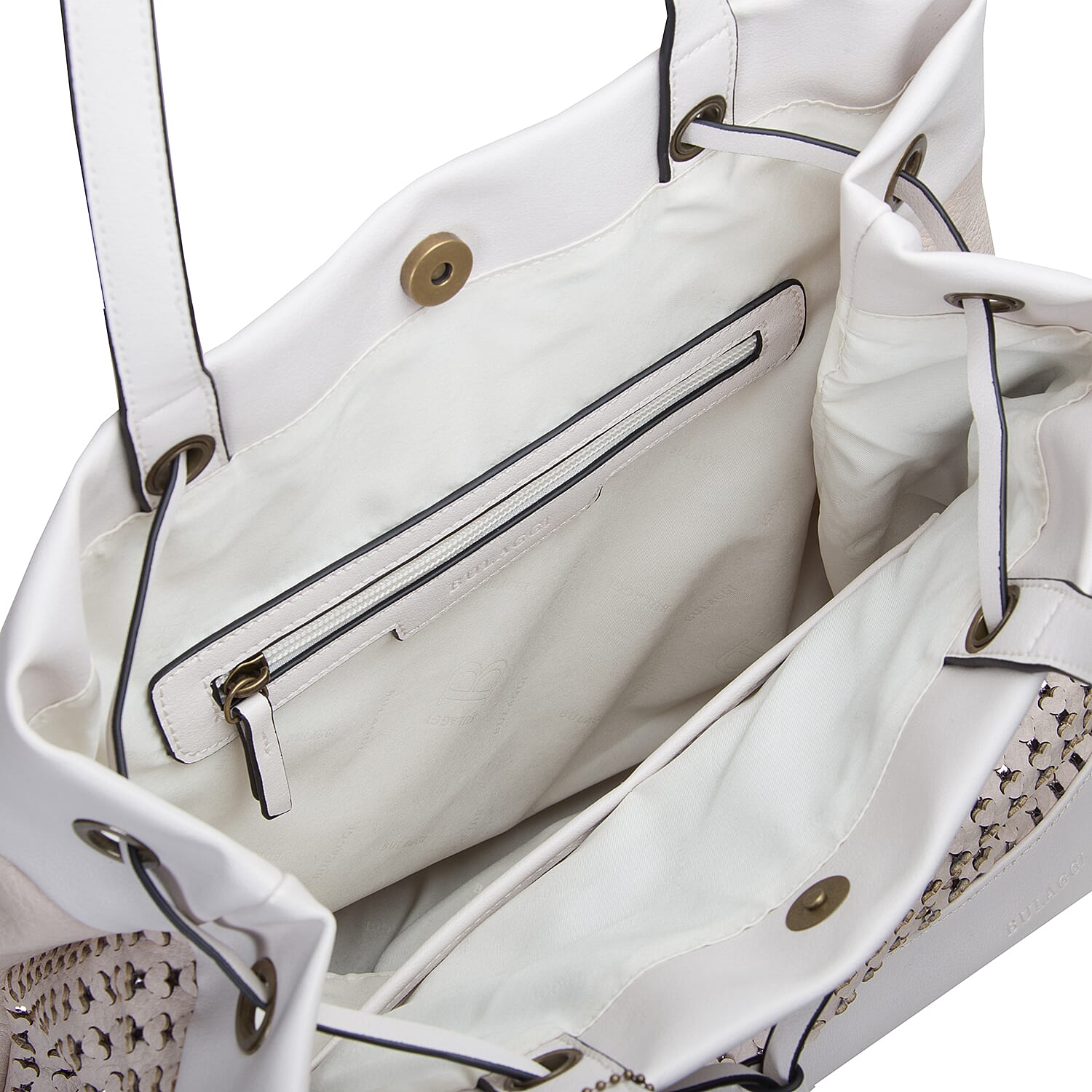 Bulaggi Collection Buffy Shopper Bag in Bone Colour